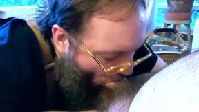 bubba bear sucks and deep throats country step daddy s fat hog with lots of spitting and slurping and cock swallowing dick action cornfedmtdads rusty piper and don keydick