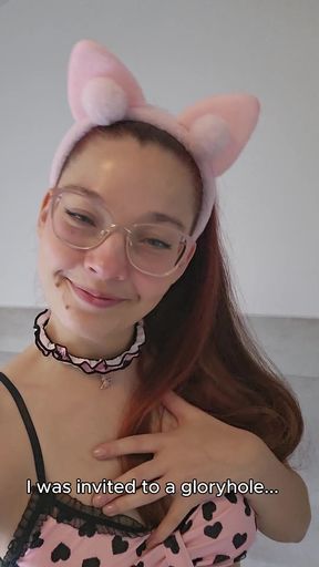 Invited To A Glory Hole And Wanted A Facial - Redhead POV