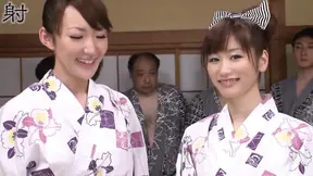 Asian sluts get fucked and creampied