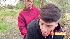 Outdoor Fucking Uncut Twink Fucks Stepdaddy Bareback Caught With Eddy Blanco, Santo Jorge And Twink Daddy