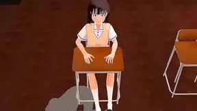 Toyoda Tempts in Sheer Lace — Steamy Anime Seduction Unfolds