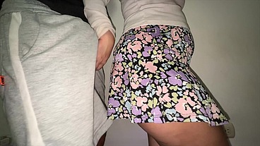 Unknown Woman Touches a Stranger's Dick