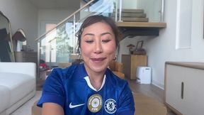 chelsea supported gets huge facial - nicole doshi asian huge tits