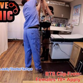 SFW &ndash; Non-Nude BTS From Channy Crossfire, Strangers In The Night Watching, Having fun with consent, Filmed At CaptiveCli