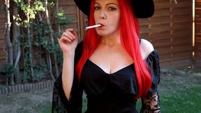 SMOKING VIDEO WITCH COSPLAY 2