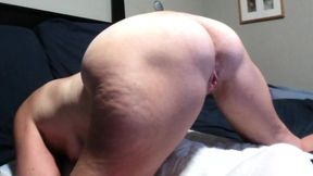 Hot MILF Has Her Ass Trained with Big Butt Plug While She Vibes Herpussy