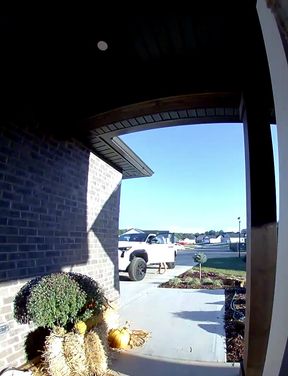 Walking out to truck in driveway risky