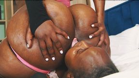 Househelp hates licking Buttdutchess' sweaty farting buttocks