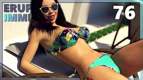 ERUPTION IMMINENT #76 &bull_ Hot babes in bikini enjoy each other