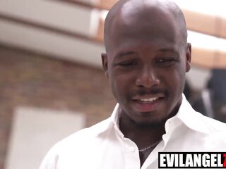Kinky Painter Gets 3 Biggest BBC Yves Morgan, Eva Generosi, Little Maly, Mannie Coco