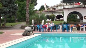 Fairytale Afternoon 1 - Lesbian and Orgy in the Swimming Pool