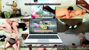 Tattooed stepdad gets fucked and cummed inside by his stepdaughter