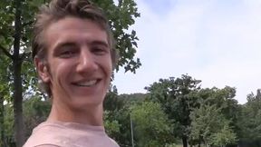 POV Bang ~ Cute Czech Dude Gets Wild Outdoors - XXX Gay