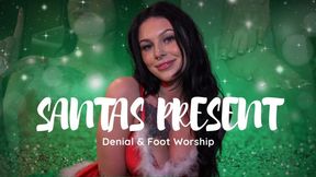 Santas Present: Denial & Foot Worship