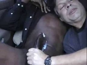 Homeless Blowjob for Interracial Amateur