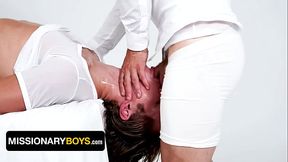 Hot DILF Introduces Twink Into the Brotherhood by Pounding His Asshole Harder Than Ever