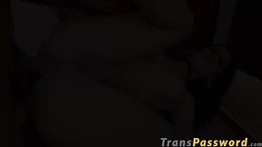 Hottest latin tranny lactating and has her asshole hammered