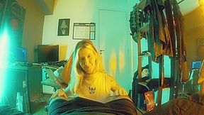 Yo Blonde Intern Twerking And Fucking Coworker After Work - Bitch Coin