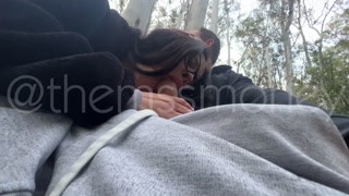 RISKY BLOWJOBS IN THE FOREST