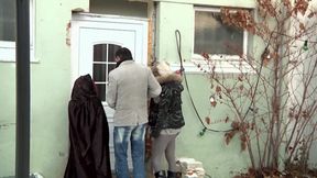 Horny best friends share a big German cock