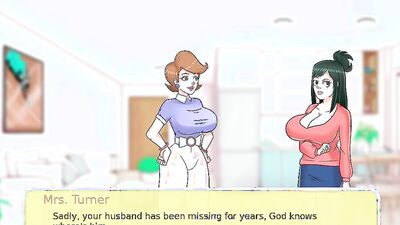 Massive-titted MILF seduces a younger guy for a steamy, hentai-style fuck
