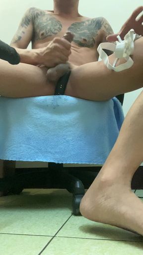 Ejaculation on a sexy thong Do you want to buy original panties?