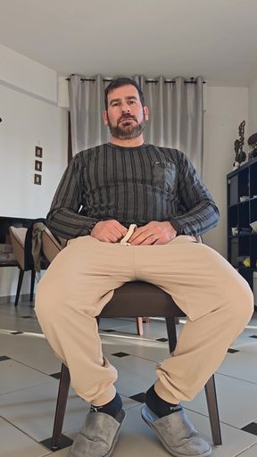 Stepdaddy Big Cock Jerking off