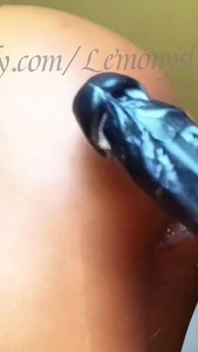 Hard Fast fucking of creamy Ebony pussy   Clip 3