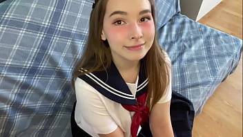 cutie in japanese school uniform HD