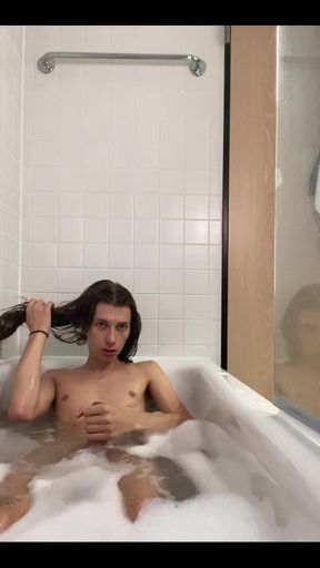 French Femboy Showers and Got Ready for a Date