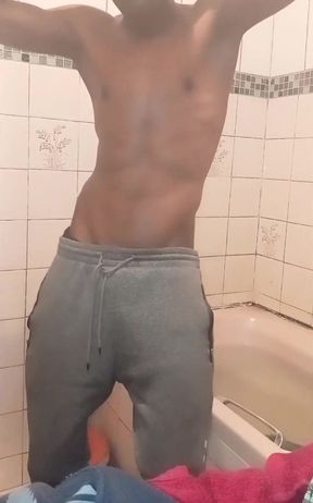 Male in the Bath