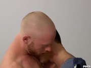 Athletic jocks Andro Maas and Darius Ferdynand anal fuck