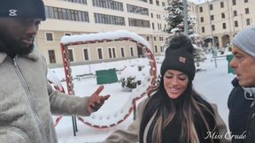 Tourist in Budapest Huge Creampie Finish