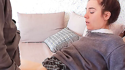 Stepfather shows his innocent stepdaughter penetration