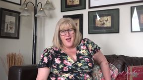 AuntJudys - Your Hairy Mature BBW Step-Aunt Catherine Gives You JOI
