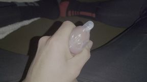 Cum in Condom Solo