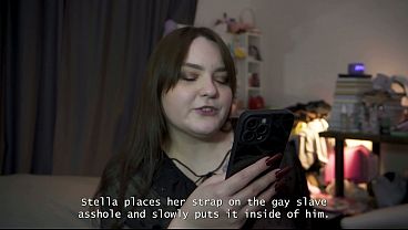 Brunette MILF with tattoos dominates and gets pounded by her curvy subordinate