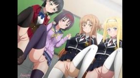 Sword Art Online Anime Girls Cosplay for Ecchi Sex Scene Compilation Fantasies