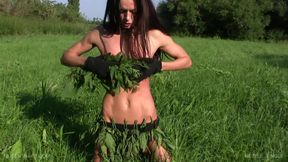 Naked in the nettle jungle
