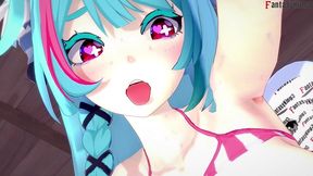 mint have red sex in her secondary skin - neverness to everness (nte) - full & pov version on sheer & ptrn: fantasyking3