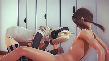 Hentai 3D Uncensored- Omura Handjob & sucking dick