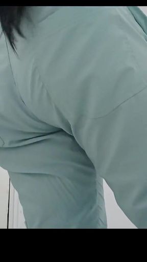 Emotional moment from &quot;Amateur camera in public bathroom captures nurse pissing&quot;