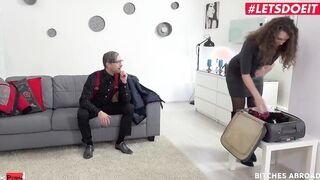 BITCHESABROAD - Gigantic Ass Sofia Curly Getting Plowed By Turned On Geek - LETSDOEIT