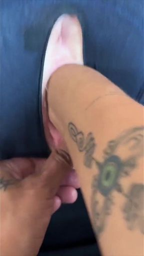 POV Pussy Fisting From Behind in Torn Briefs