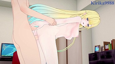 Aizawa Ema intense sex. - VSPO! VTuber Hentai