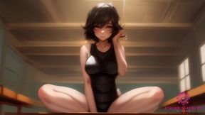 a steamy gym encounter - [ai porn]