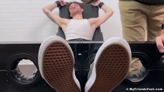 Bearded Jock Chance loves discovering his ticklish spots