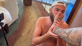 tiago gaucho - brazilian bwc feet addicted - big cumload protein