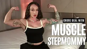 Muscular Stepmommy’s Chore Deal