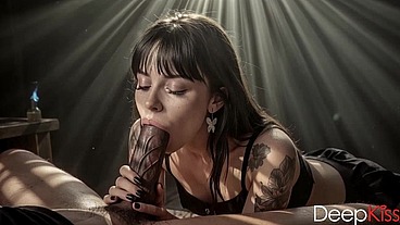 This little slut sucked me off everywhere we hooked up. She's a real handful because she drains every last drop of cum out of me[AI]